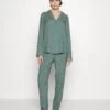 Triumph Boyfriend Fit Set - Pyjama - Green - Dark Combination