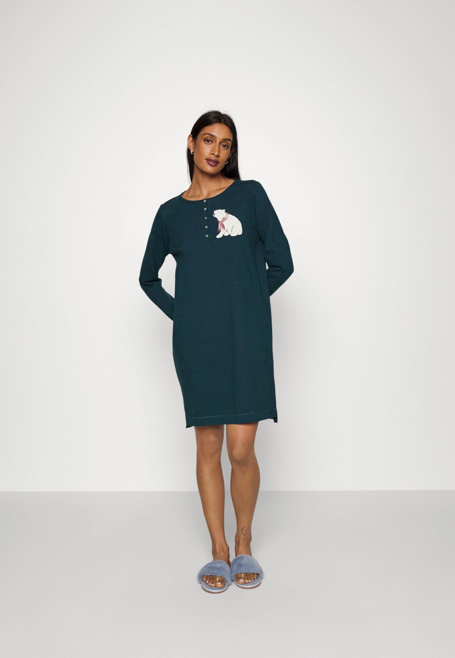 Triumph Nightdresses Character Buttons - Nachtjapon - Russian Green - Afbeelding 2