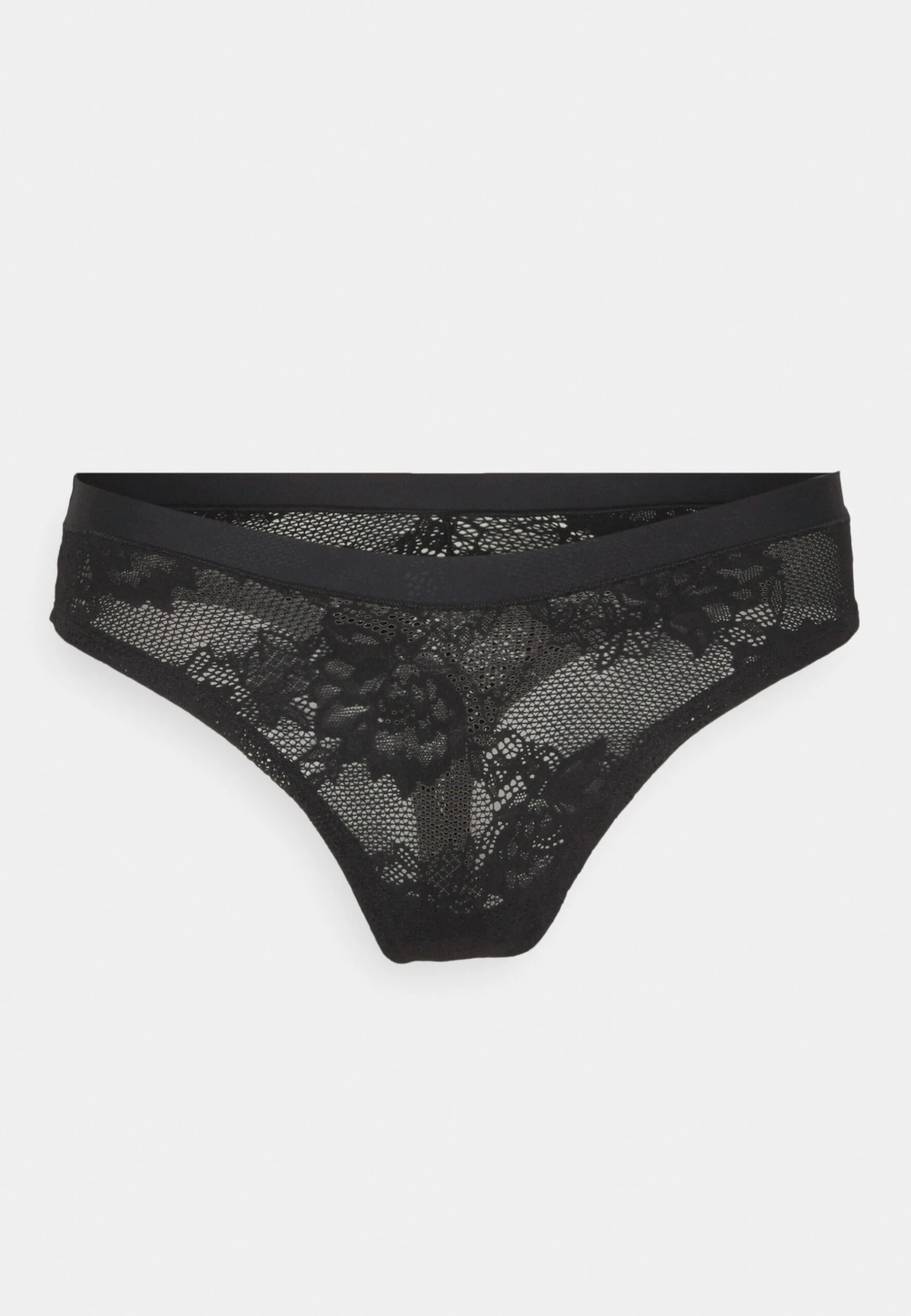 Triumph Smart Deco High Leg- String - Black - Afbeelding 4