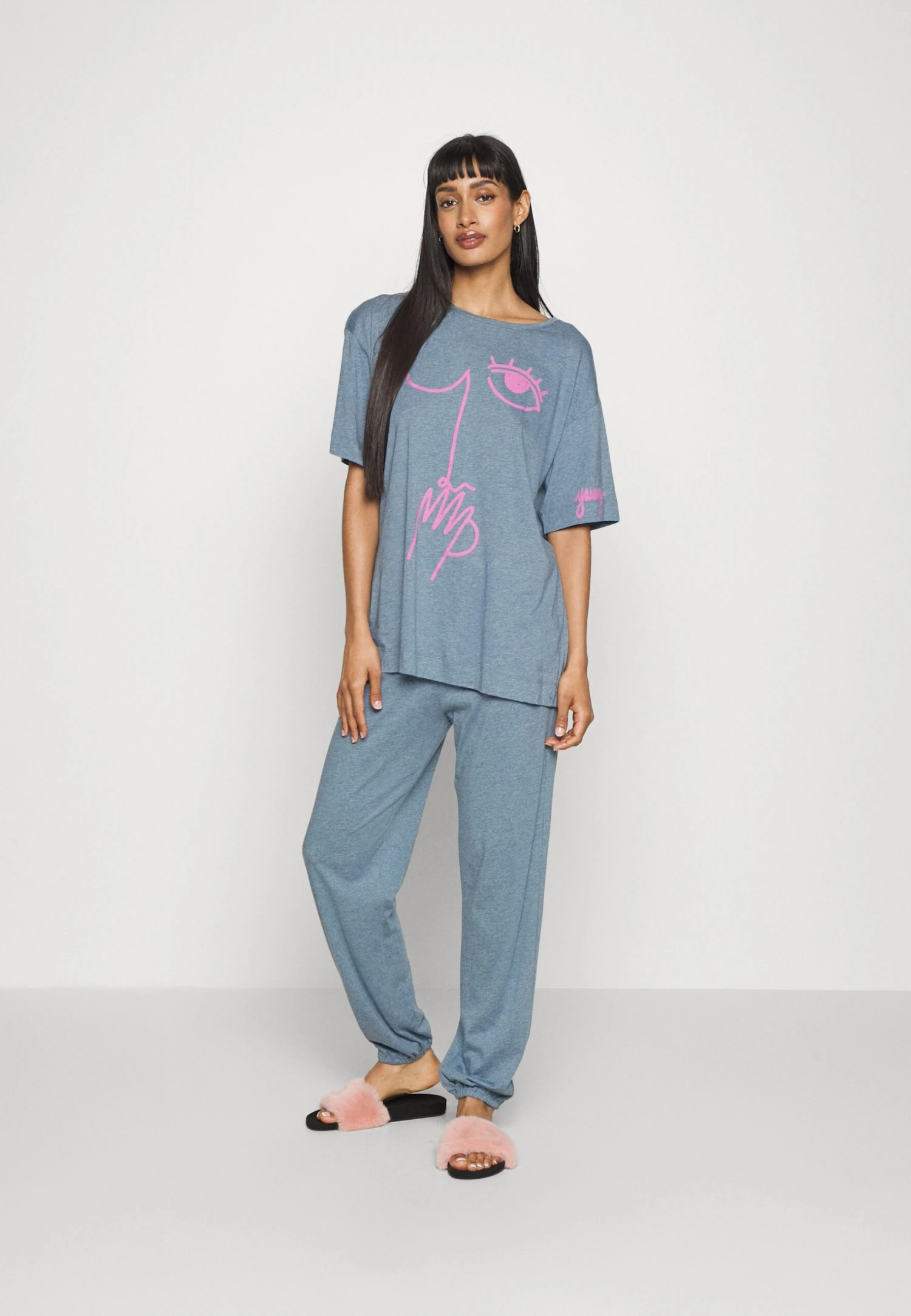 Triumph Pyjama - Blue Combination - Afbeelding 2